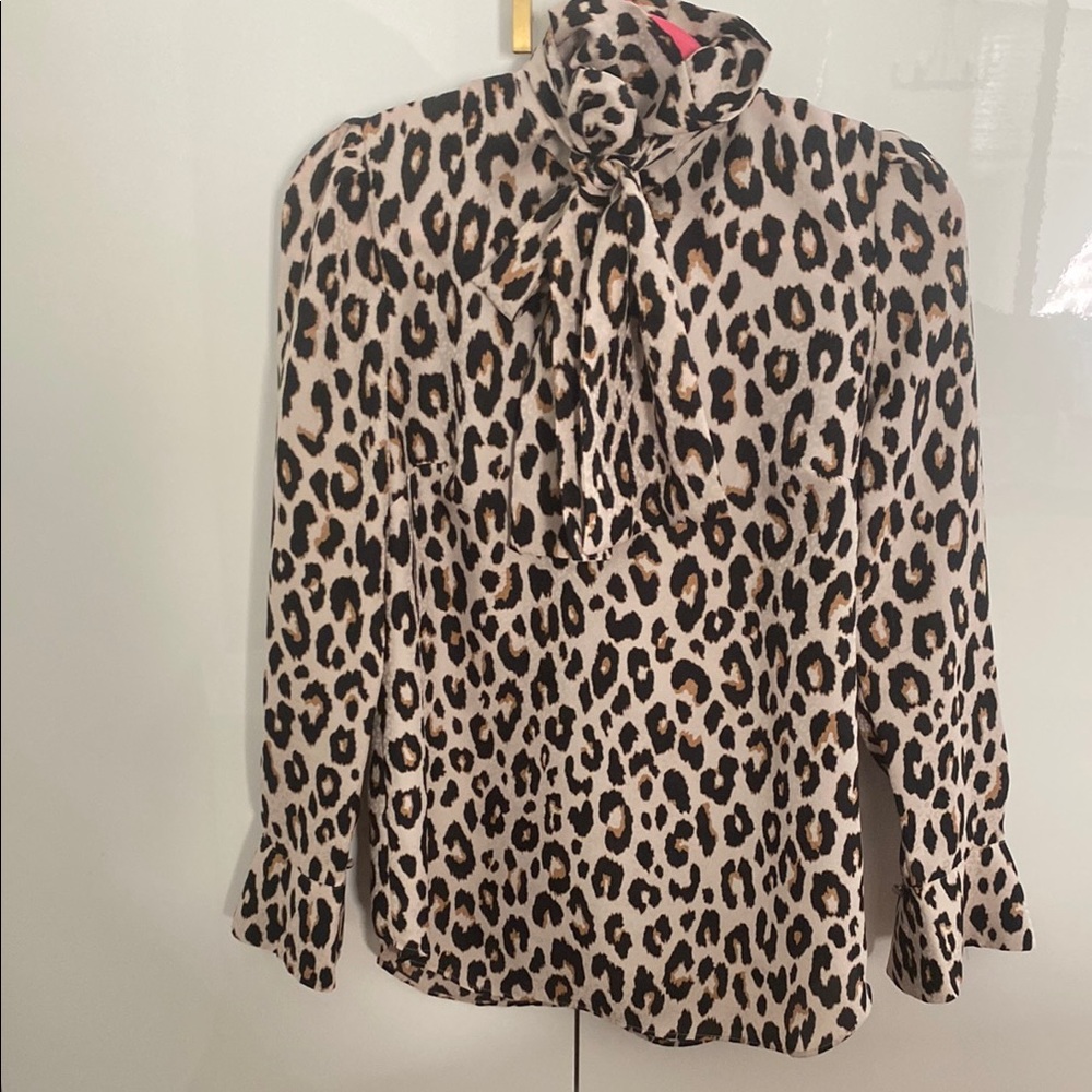 Leopard Print Women's Top